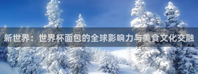 世界杯在线直播入口:新世界:世界杯面包的全球影响力与美食文化交融